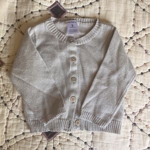 Silver cardigan